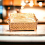 BBQ Grill Rectangular Golden