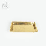 Rectangular tray Golden