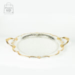 Tray Set Golden and Silver